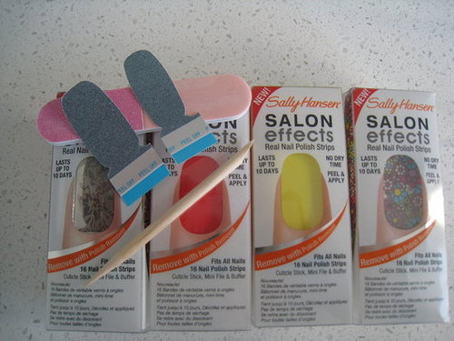 Trend To Try: Sally Hansen Salon Effects Nail Polish Strips - The Beauty  Girl