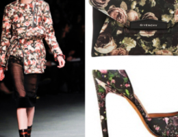 dark floral fashion trend