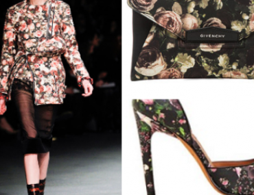 dark floral fashion trend