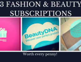 beauty and fashion subscriptions