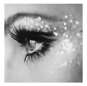 glitter eye makeup