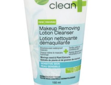 garnier clean + sensitive skin cleaning lotion
